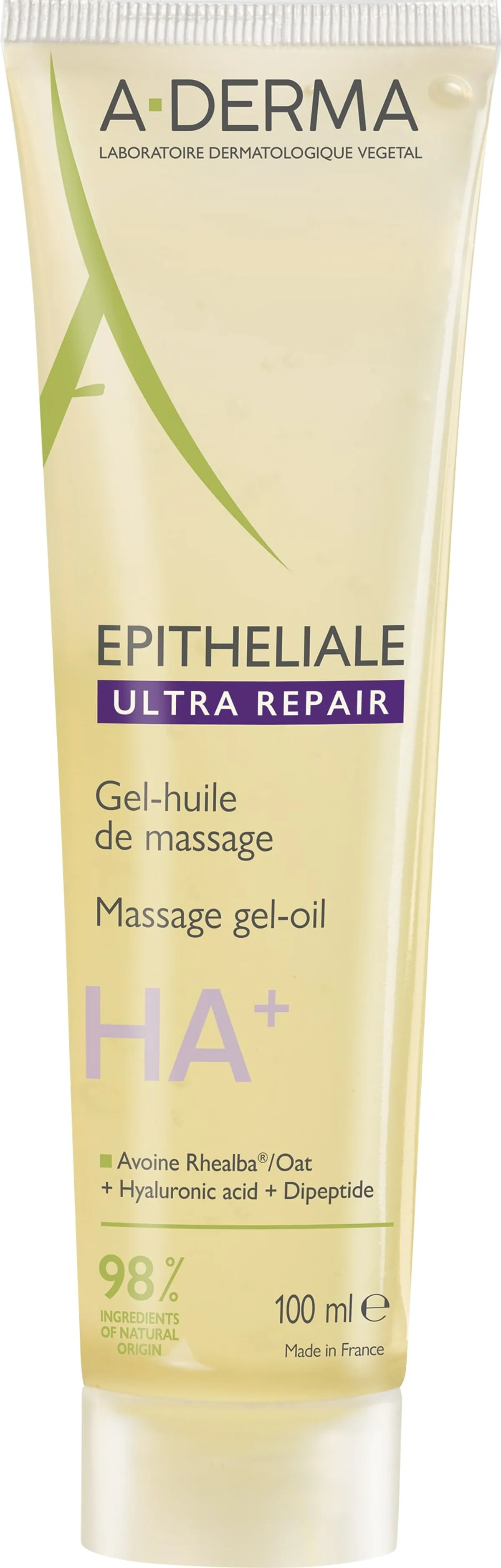 A-Derma Epitheliale A.H Duo Gel-Olie Voor Massage Tegen Vlekken 100Ml