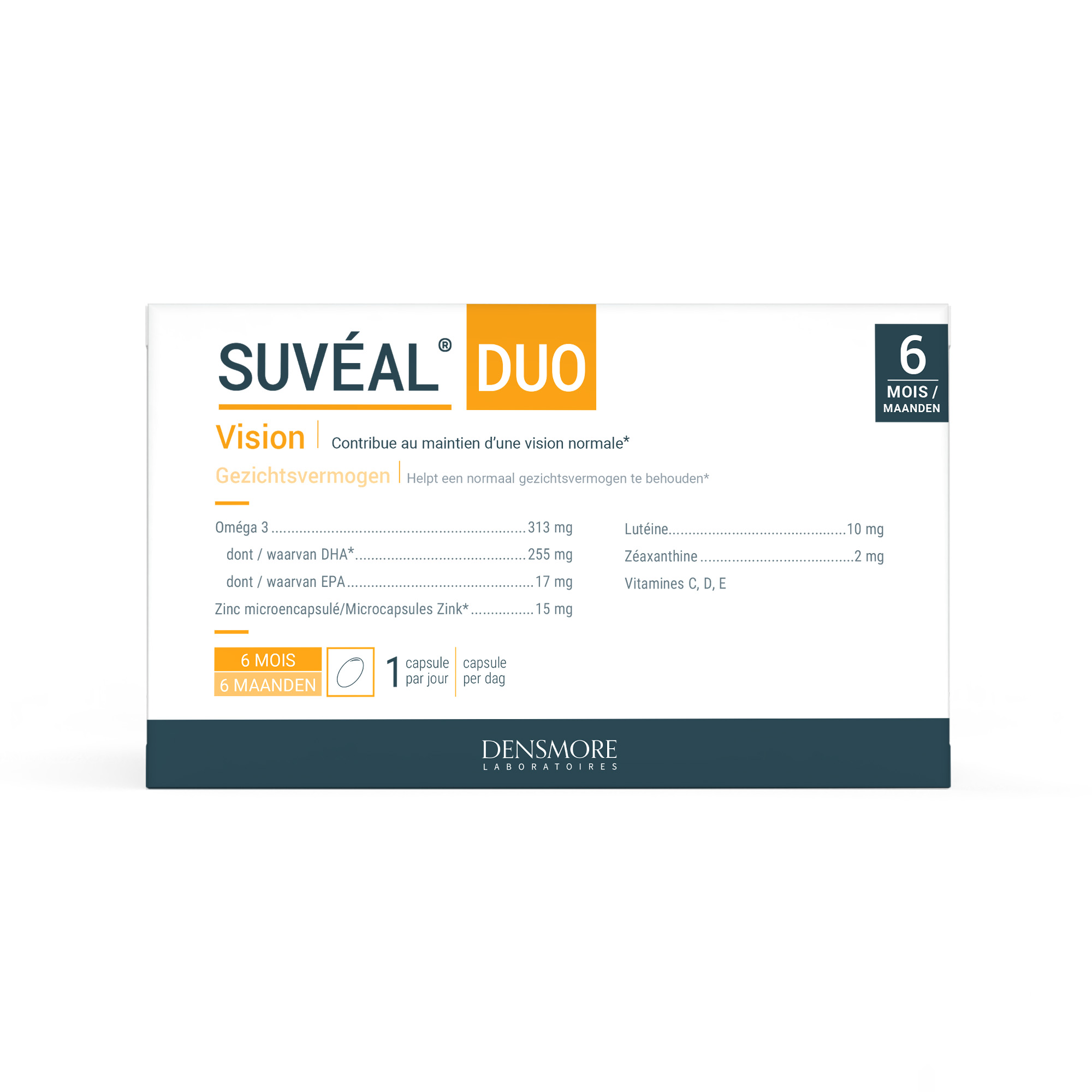 Suvéal Duo Vision 180 Capsules - Densmore Laboratoire