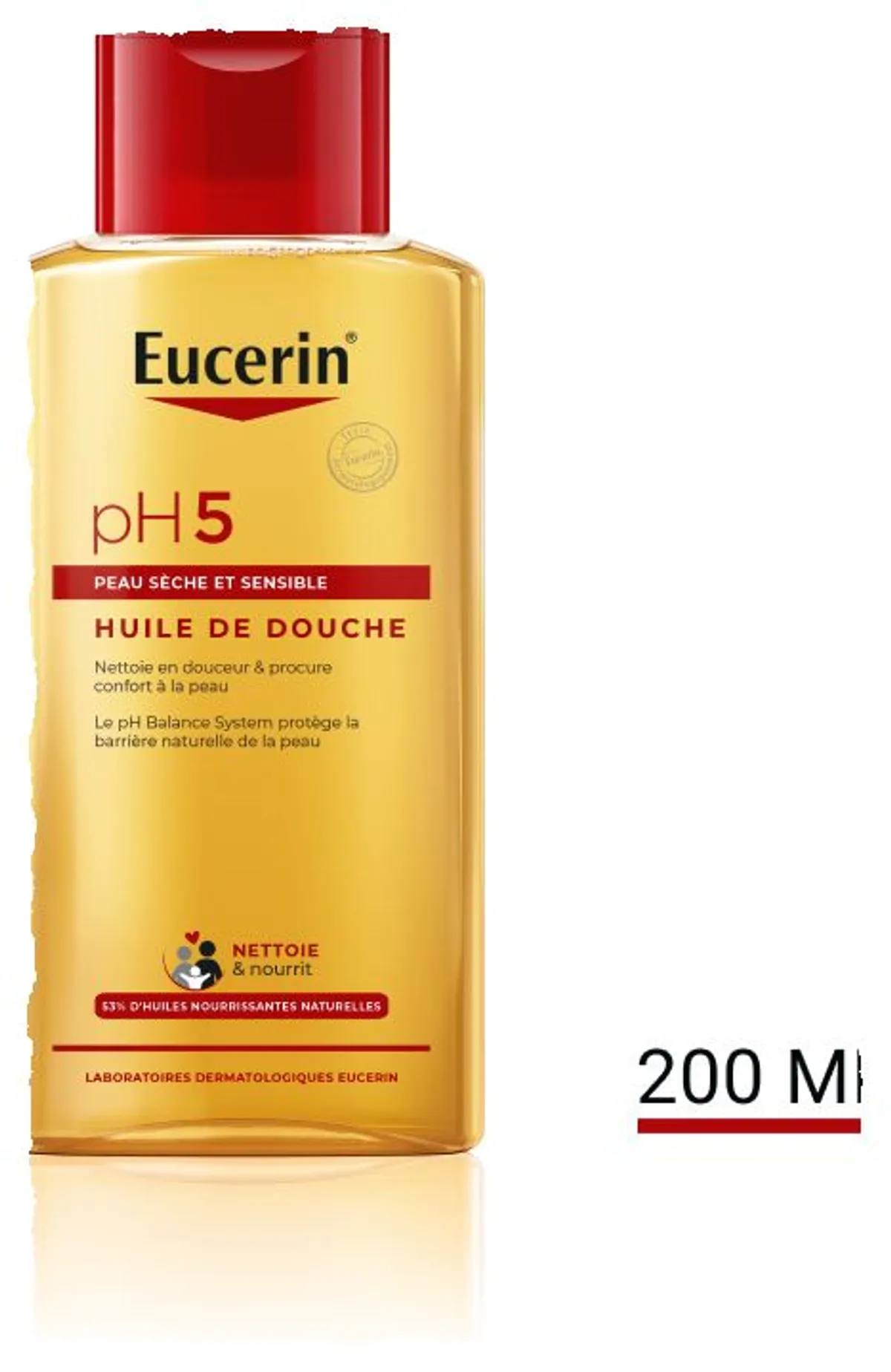 Eucerin pH5 Huile de Douche Peau Sèche et Sensible 200ml