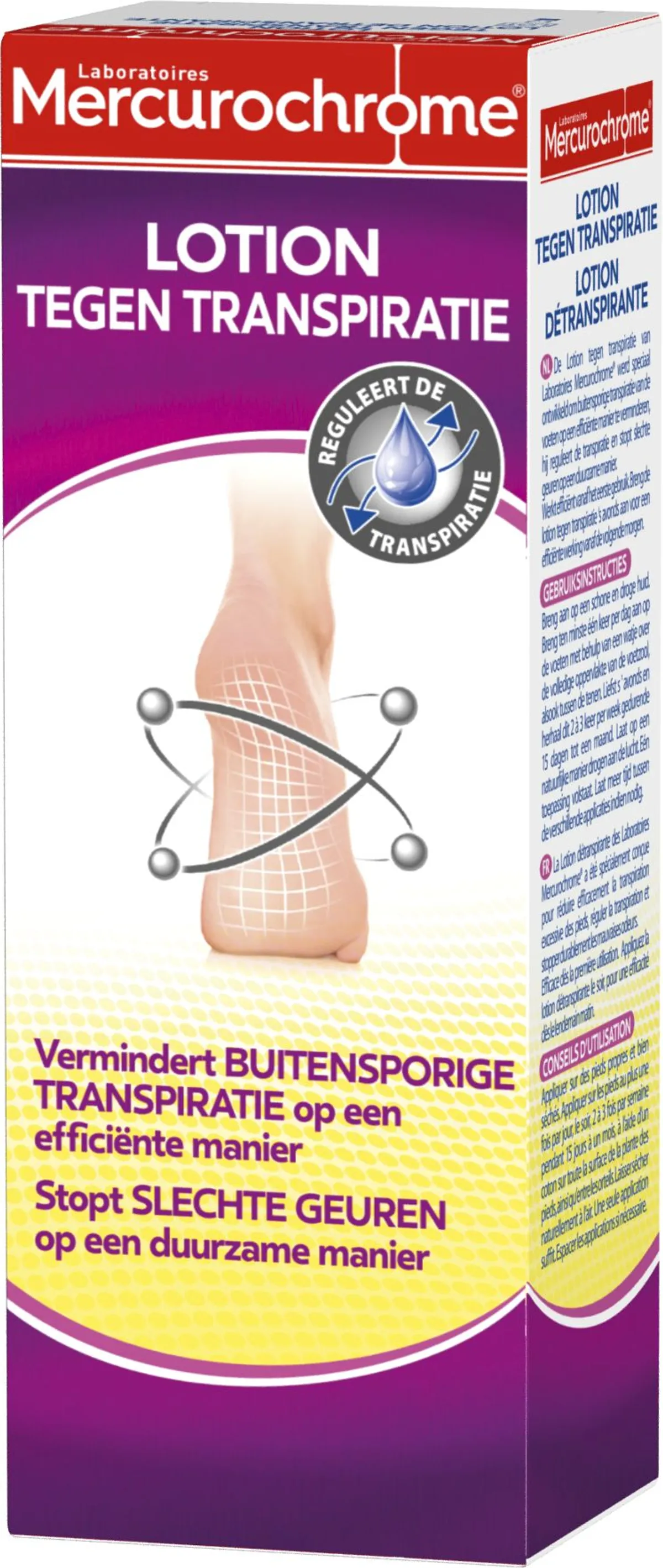 Mercurochrome Lotion Anti-transpirant 100ml