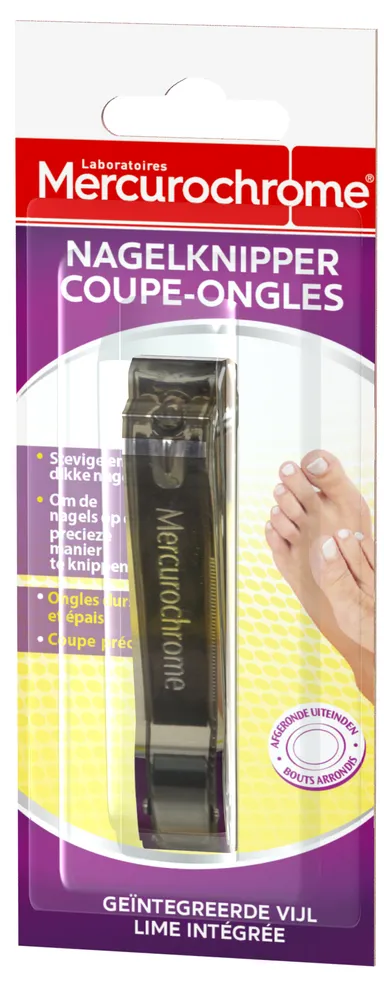 Mercurochrome Nagelknipper