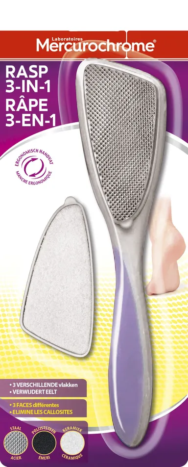Mercurochrome Rasp + Vijl