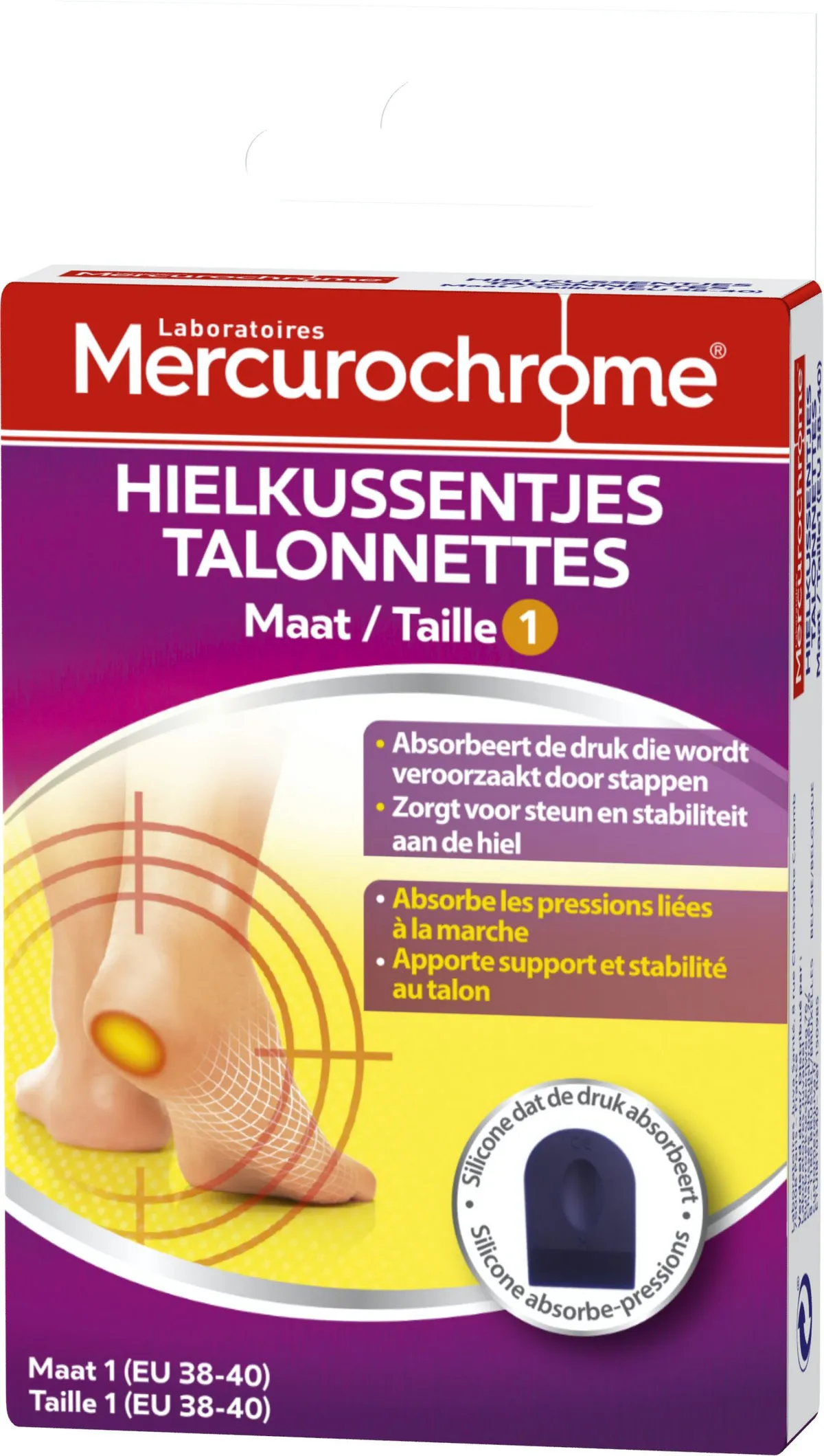 Mercurochrome Talonnettes T1