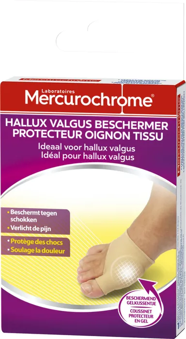 Mercurochrome Protecteur Oignon Tissu