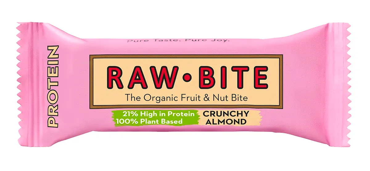 RAW BITE Protein Bar Crunchy Almond Bio & Raw 45 g
