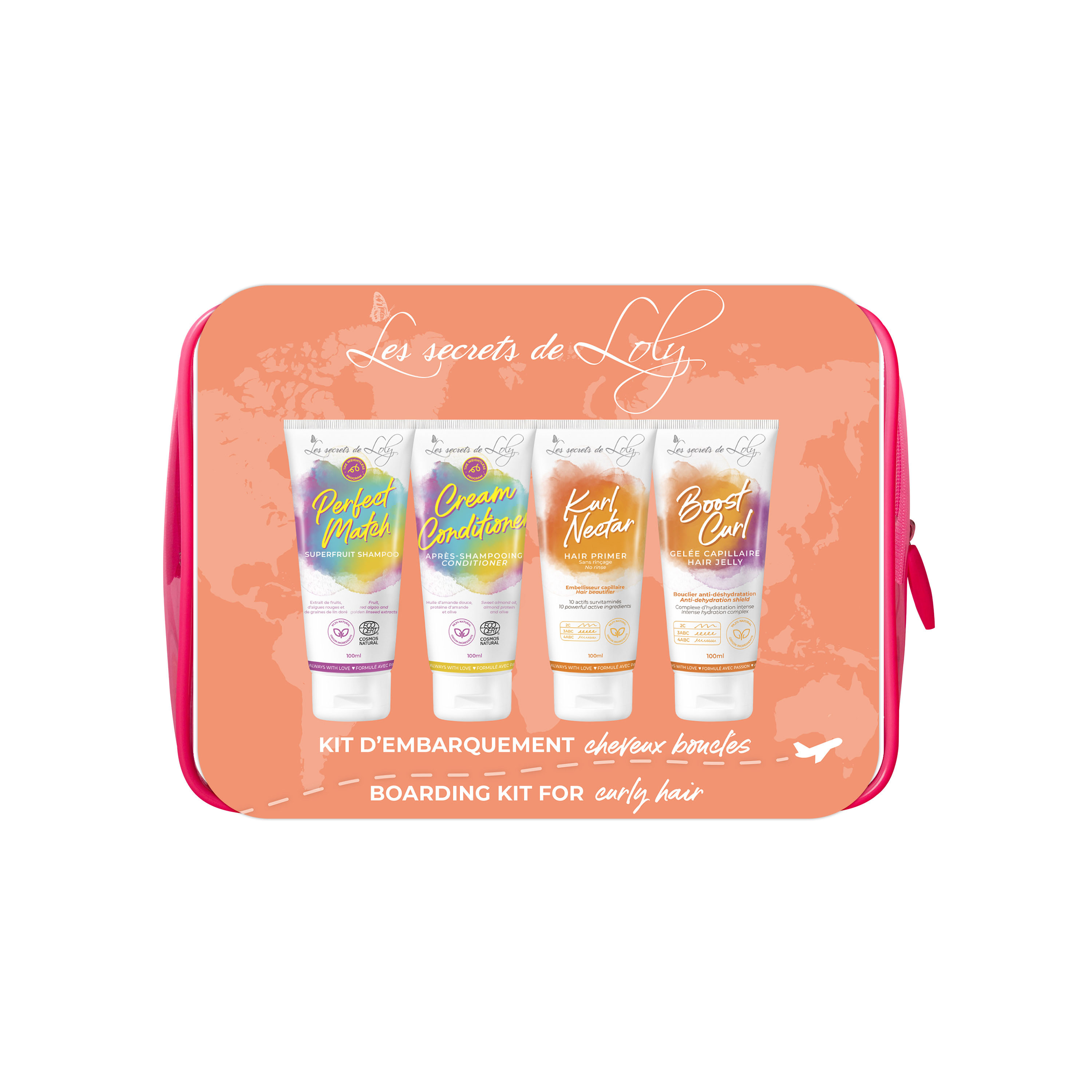 Produits Les Secrets De Loly Pour Cheveux En Format 1L - Lot De 5 Bouteilles Pour Soins Capillaires Intensifs