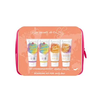 Les Secrets de Loly Trousse Cheveux Bouclés 4 Produits