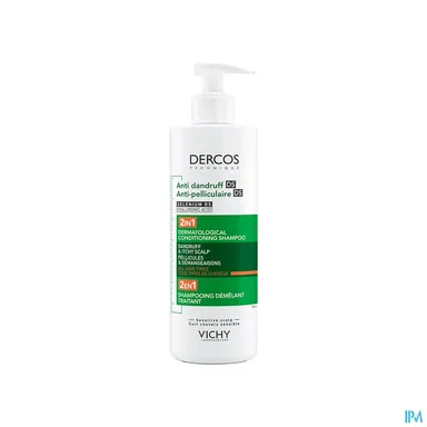Vichy Dercos Anti-pelliculaire 2en1 Shampooing + Après-Shampooing 390ml