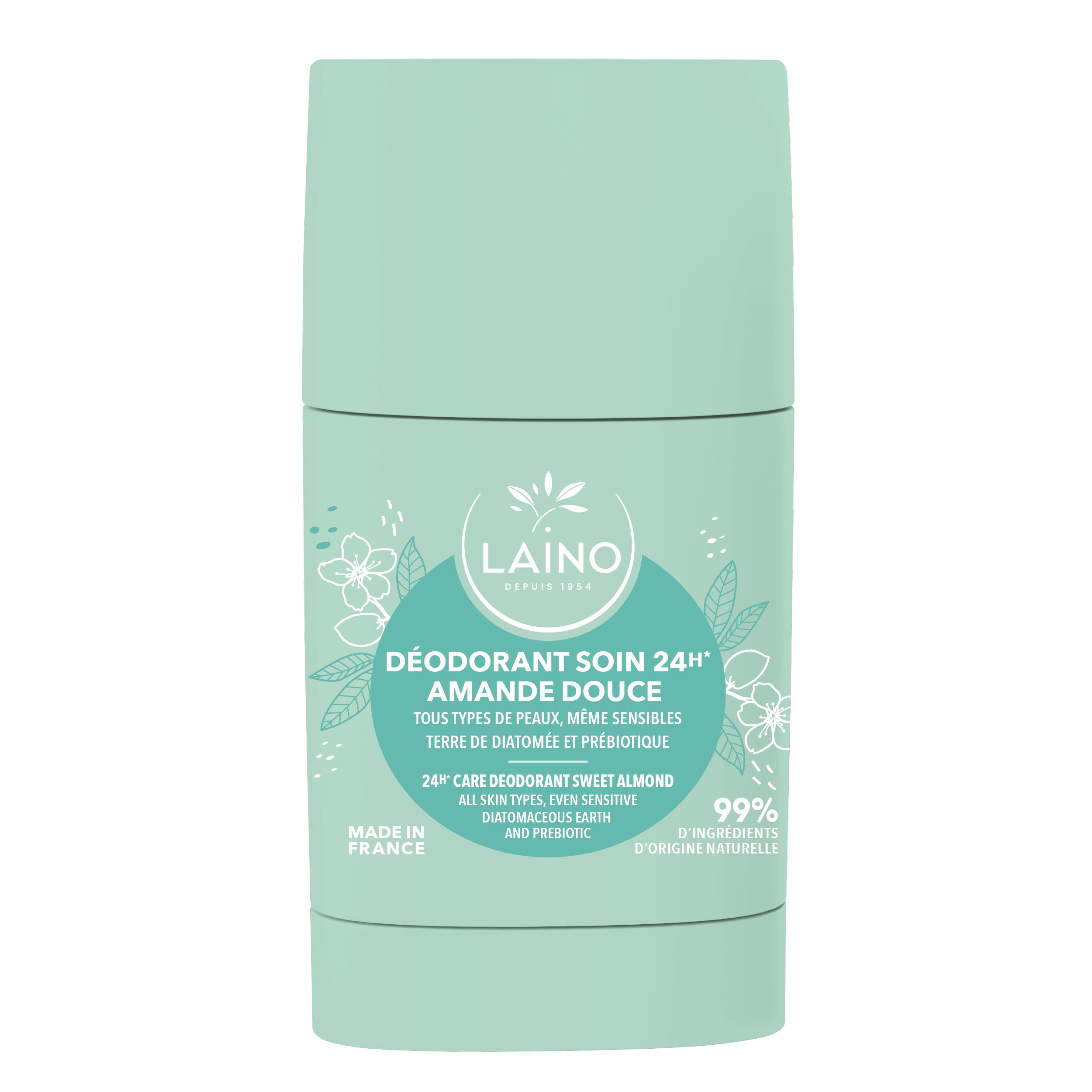 Laino Vaste Deodorantverzorging Zoete Amandel 60 g - Laino