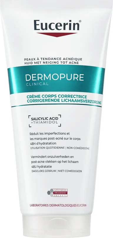Eucerin DermoPure Crème Corps Triple Action 200ml