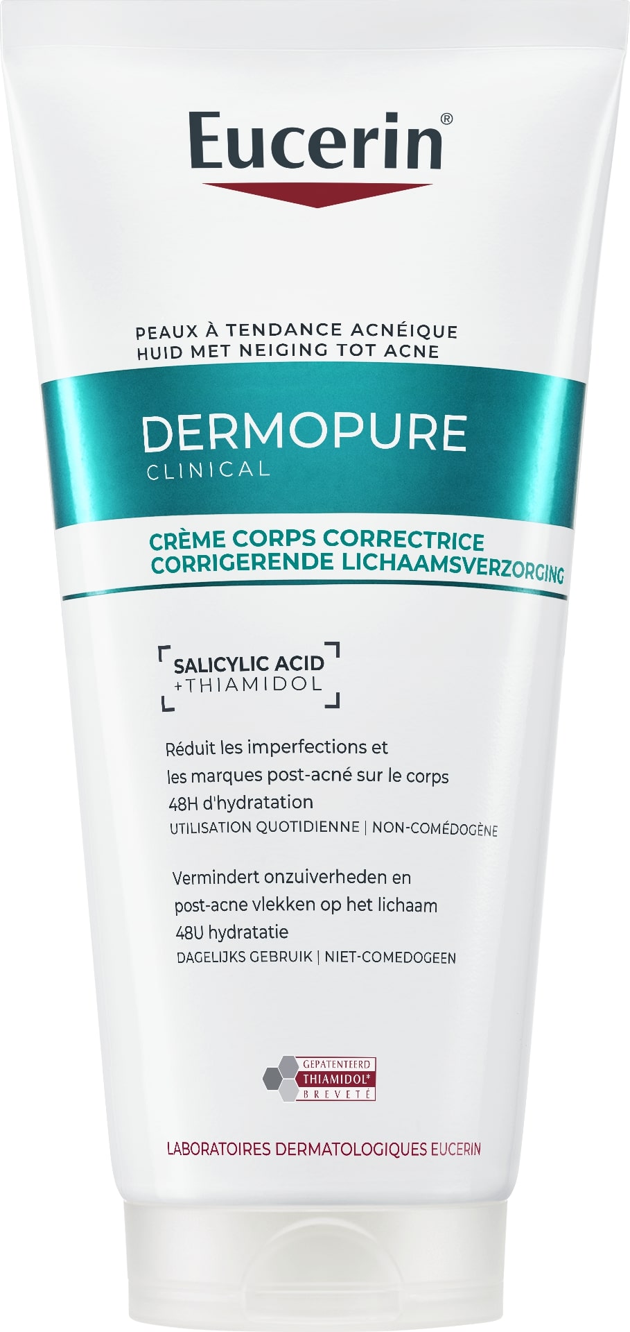 Eucerin DermoPure Lichaamscrème Drievoudige Werking 200 ml