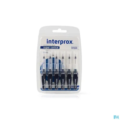 Interprox Super Conical Donkerblauw 2,0 mm