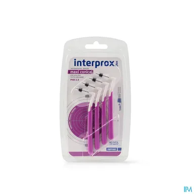Interprox Plus Maxi Conical Paars 4X 2,3 mm
