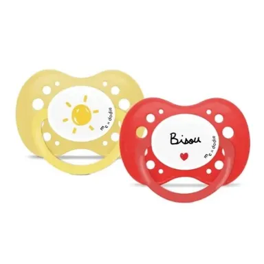 Dodie Sucettes Anatomiques Duo +18M Mixte Mathilde Cabanas