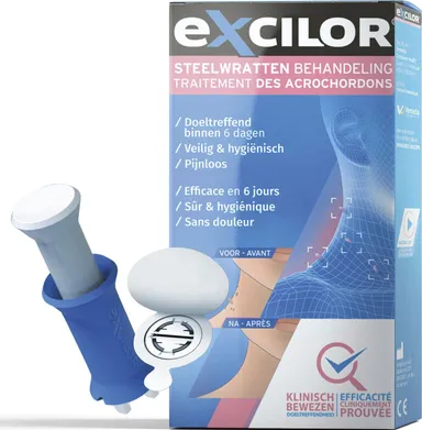 Excilor Traitement Des Acrochordons 1 Applicateur + 3 Pansements