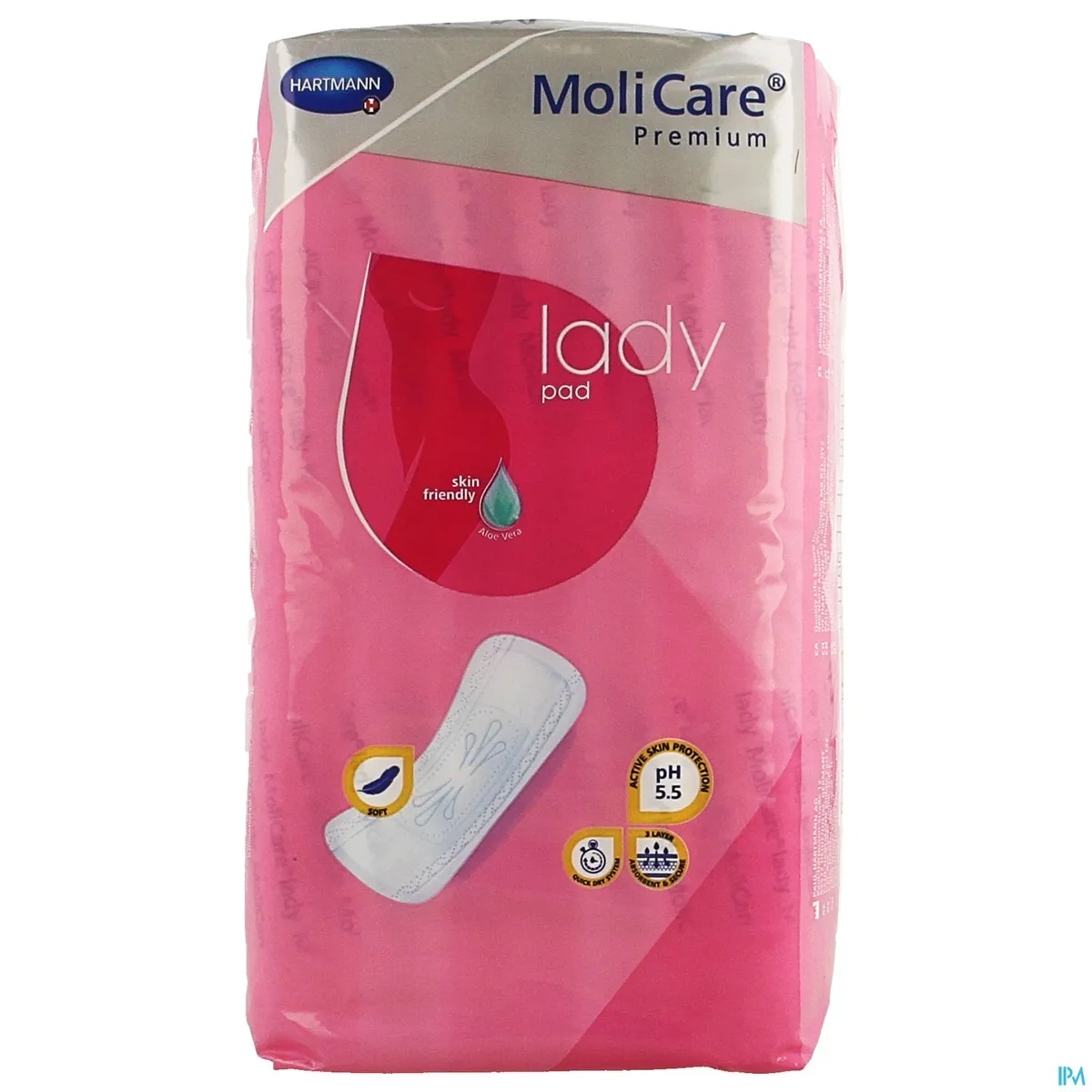 Molicare Premium Lady Pad 1,5 Drop 27x10cm 14 Pieces