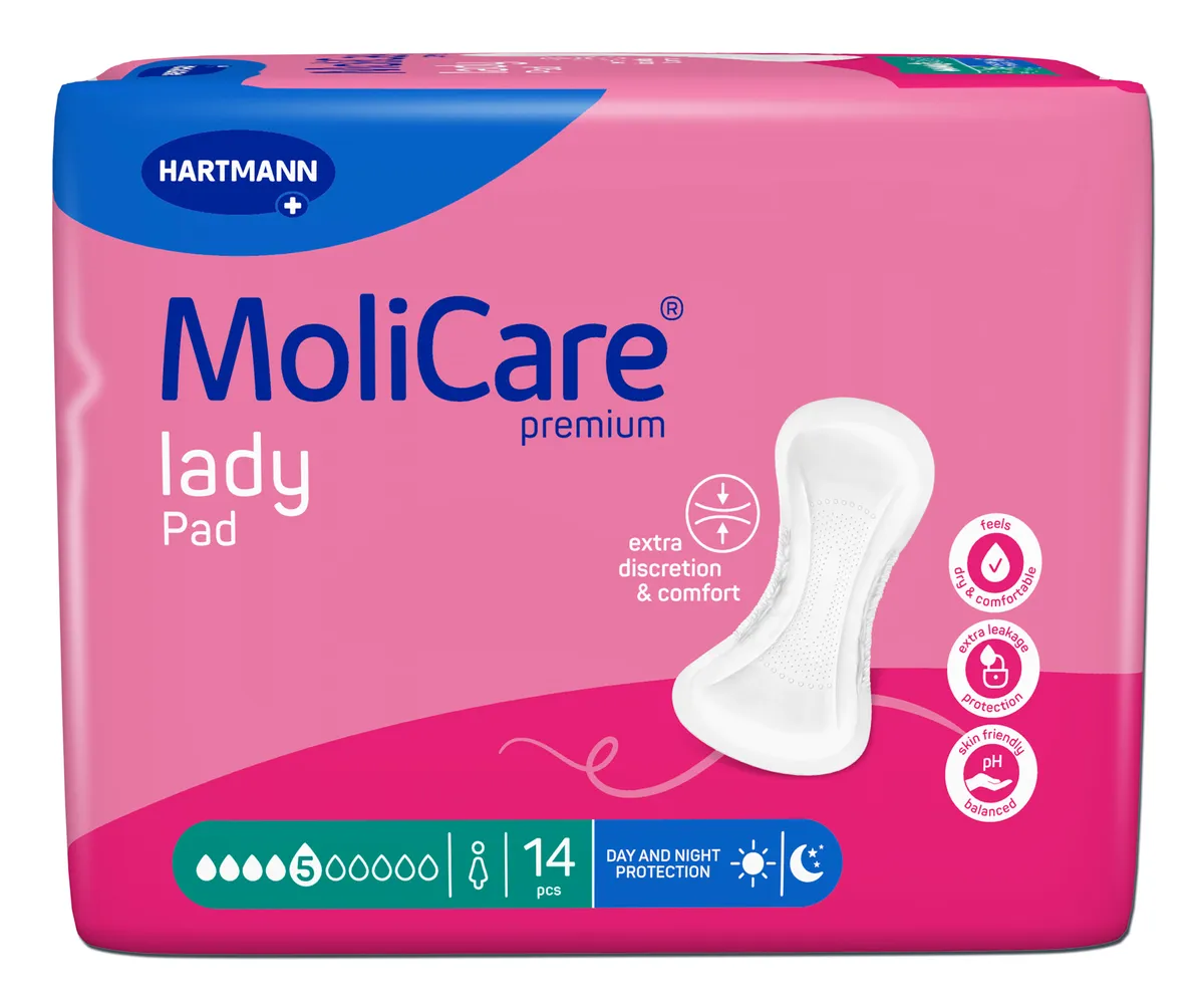 Molicare Premium Lady Pad 5 Drops 14 Stuks