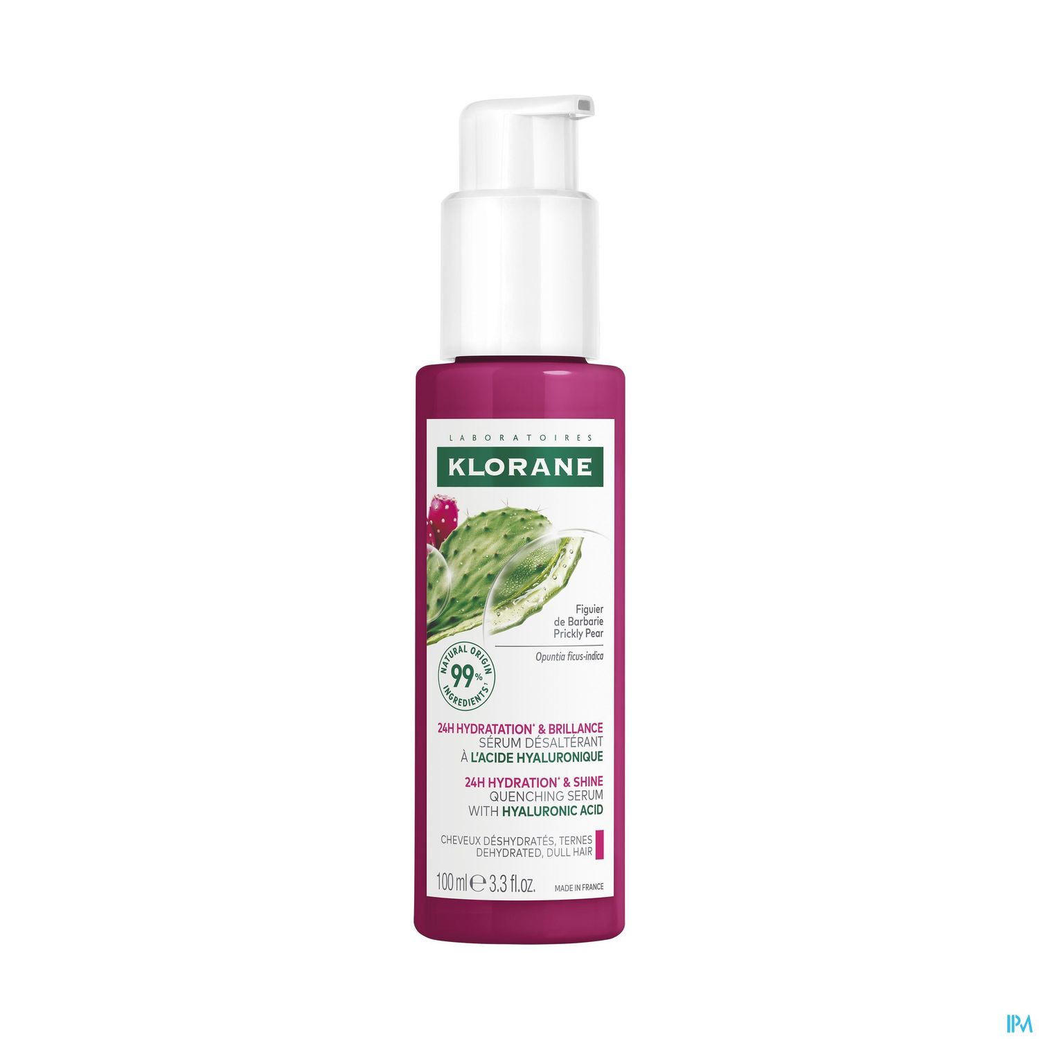 Klorane Cactusvijg Serum Hydratatie En Glans 100Ml - Klorane