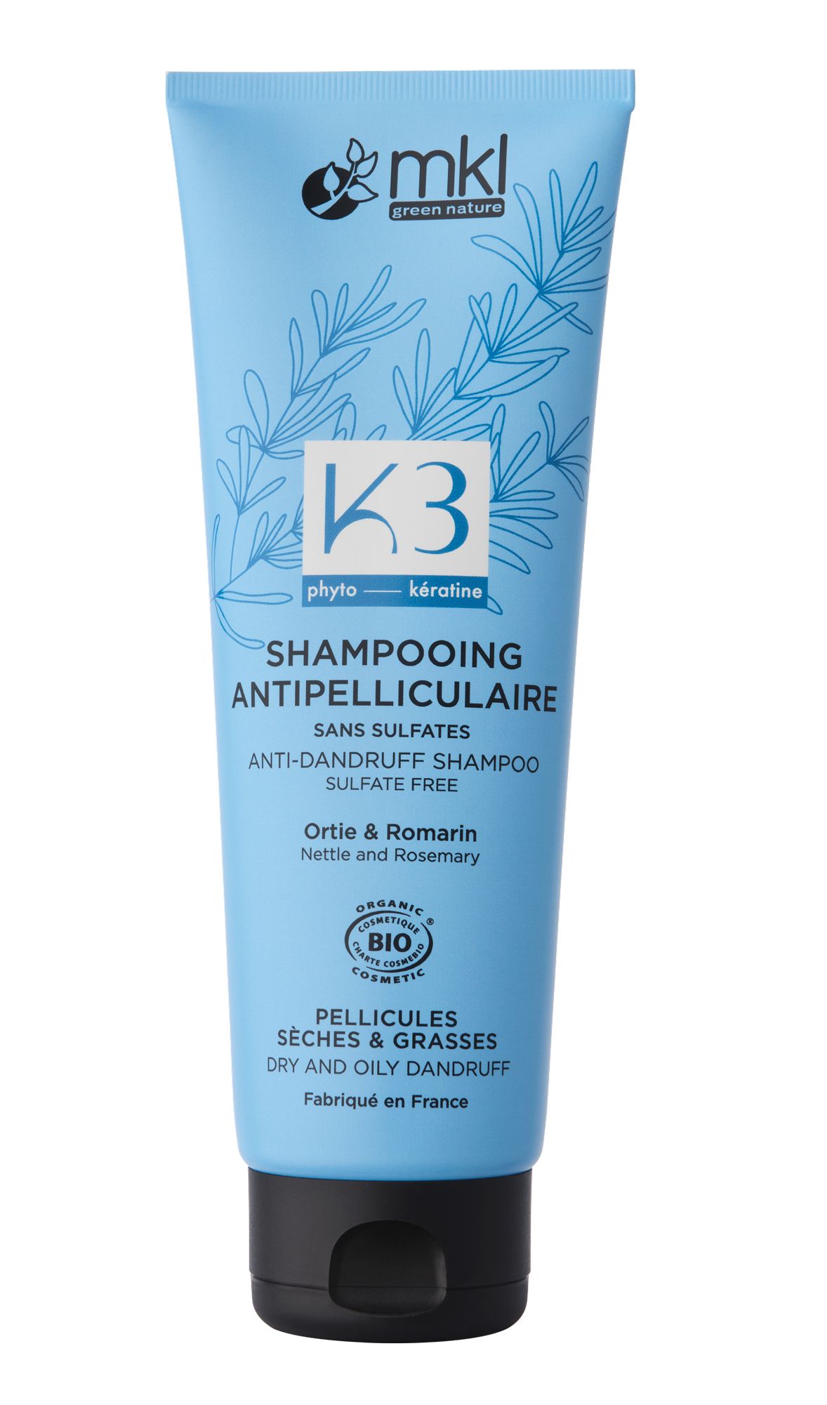 MKL Green Nature K3 Antiroosshampoo Bio Tube 250ml - MKL