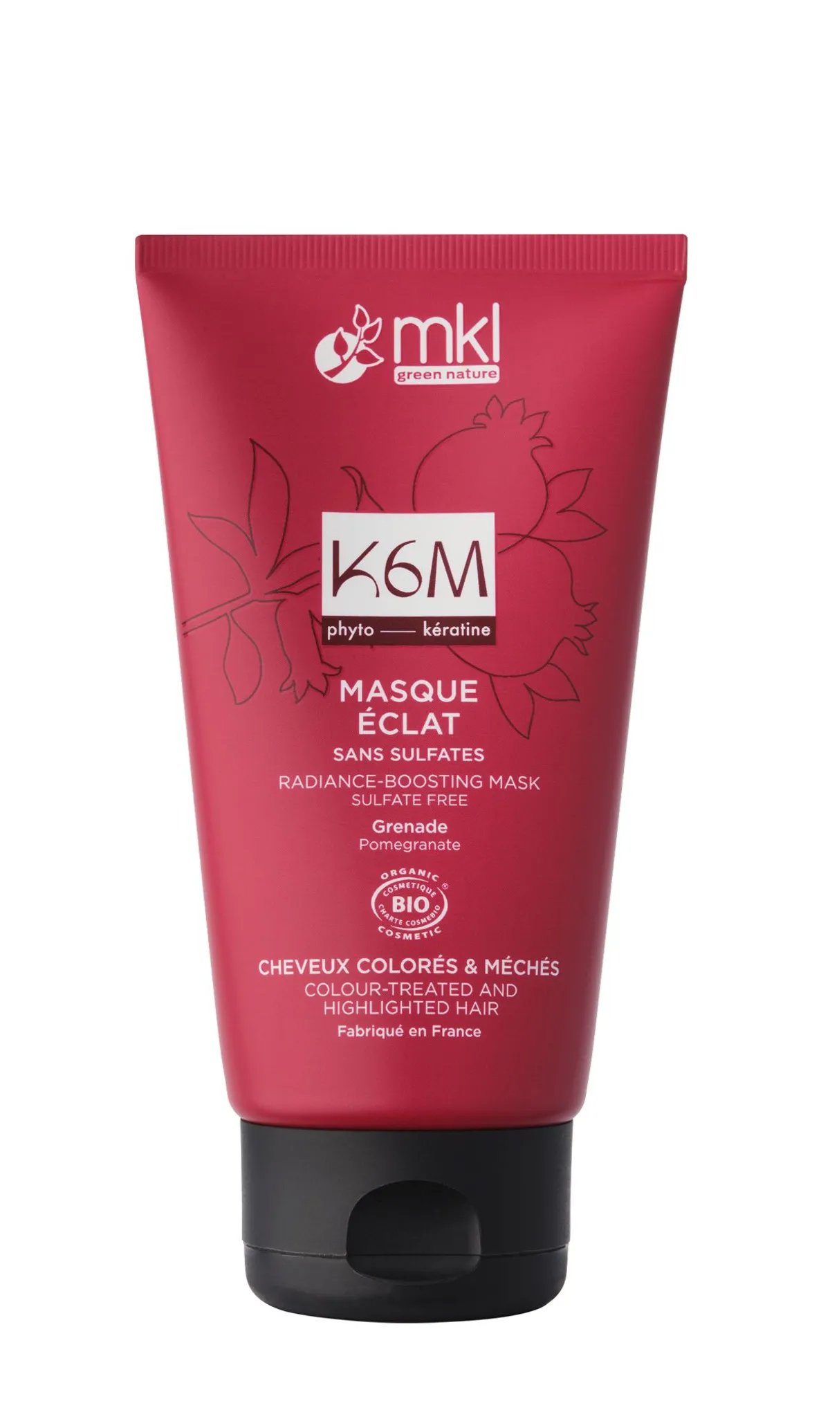 MKL Green Nature Masque Eclat Gekleurd Haar Bio 150ml