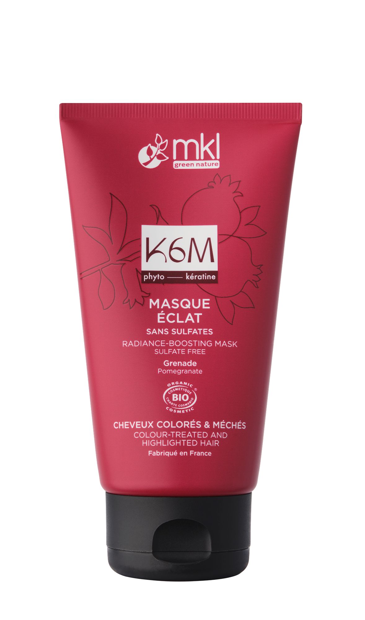 MKL Green Nature Masque Eclat Gekleurd Haar Bio 150ml - MKL