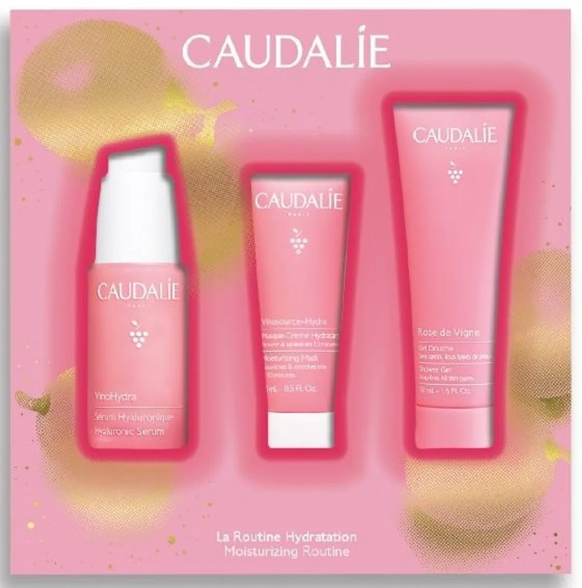 Caudalie Kerstgeschenkdoos VinoHydra 3 Producten