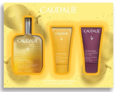 Caudalie Coffret Noël Hydratation Corps Soleil des Vignes 3 Produits