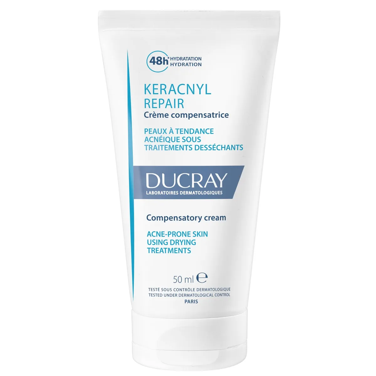 Ducray Keracnyl Repair Crème Compensatrice 50Ml
