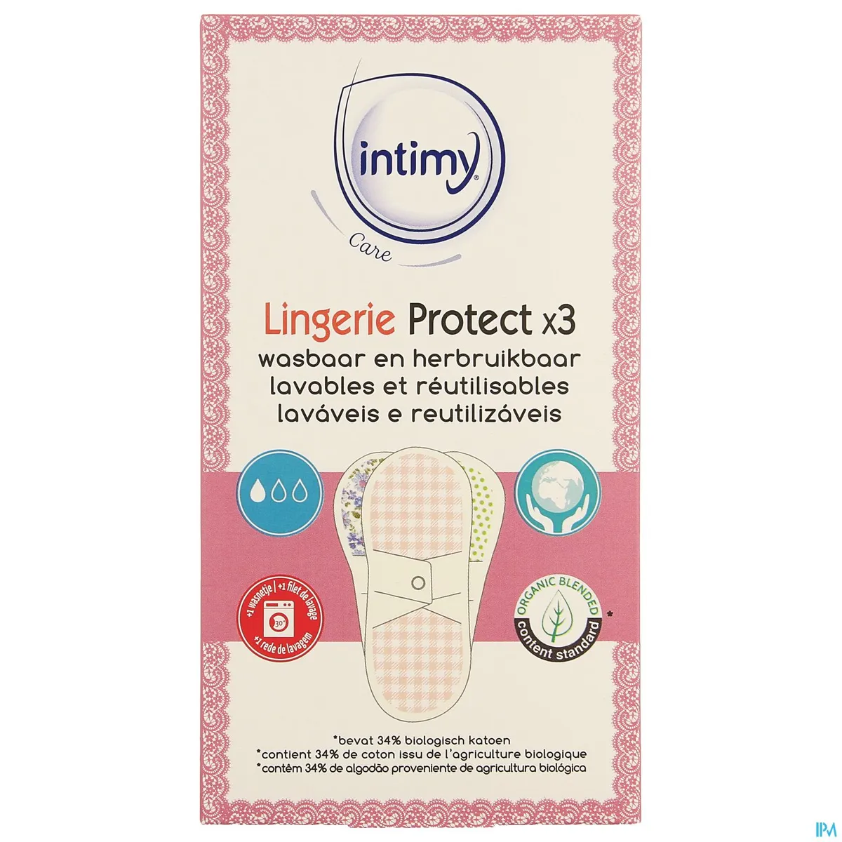 Intimy Inlegkruisjes Biokatoen 3