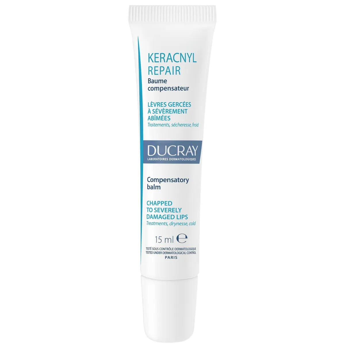 Ducray Keracnyl Repair Baume Lèvres 15Ml