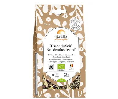 Be Life Aromaflor Avond Kruidenthee Gezondheid Bio 75 g