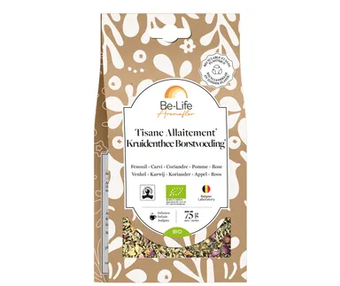 Aromaflor Borstvoeding Kruidenthee Bio Be Life 75g