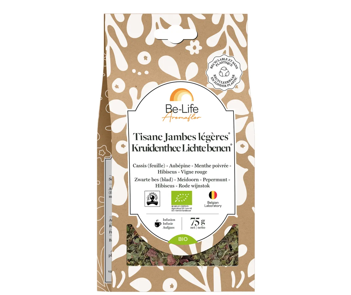 Aromaflor Tisane Jambes Légères Bio 75g