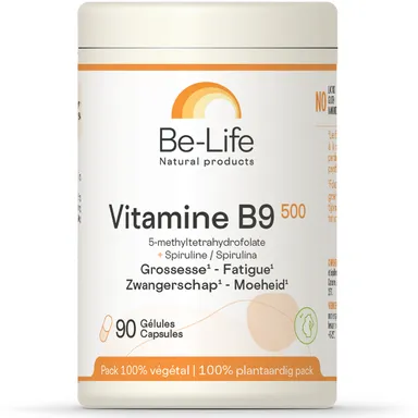 Be Life Vitamine B9 500 90 Capsules