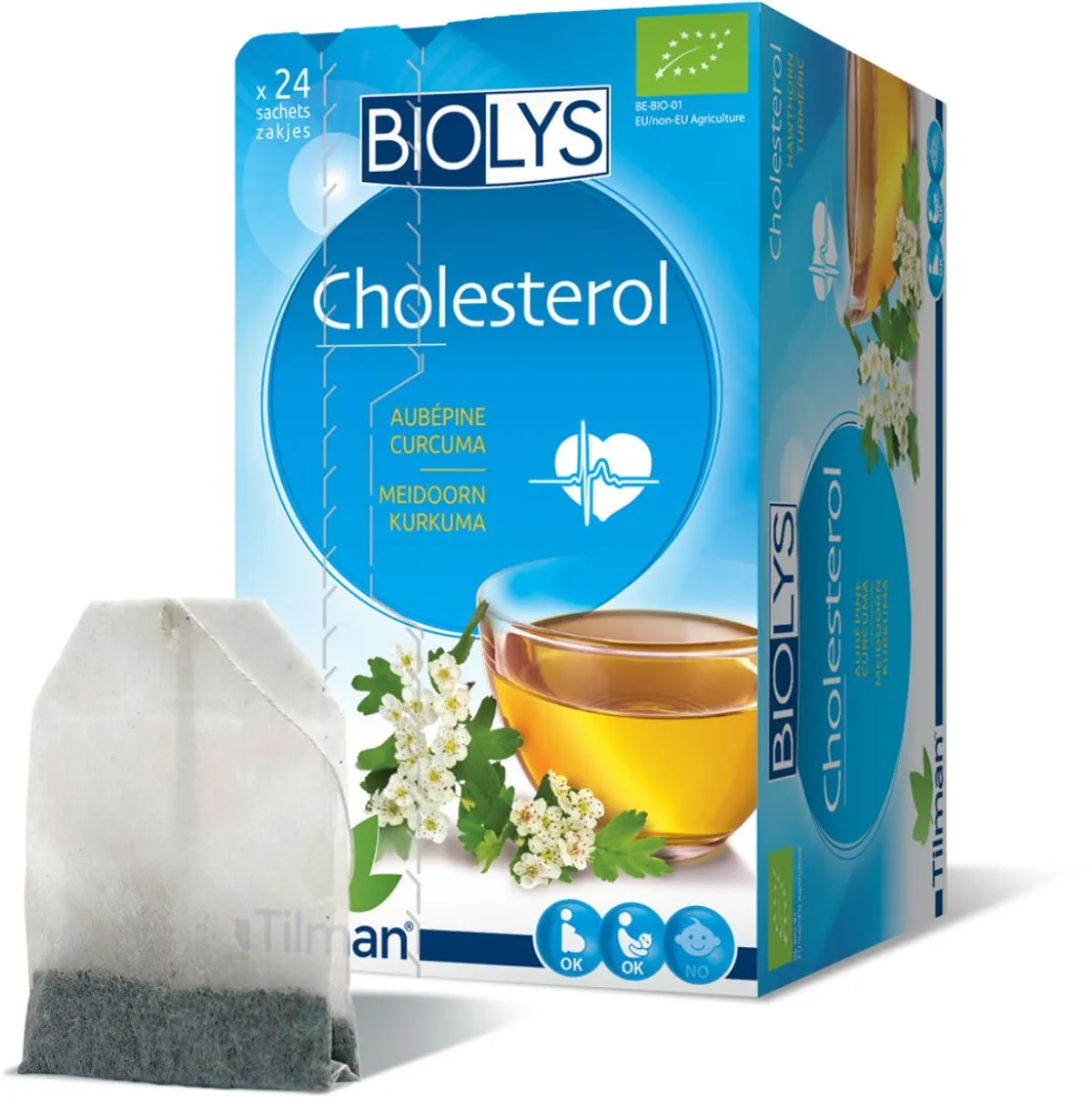 Biolys Aubepine Curcuma 24 Sachets