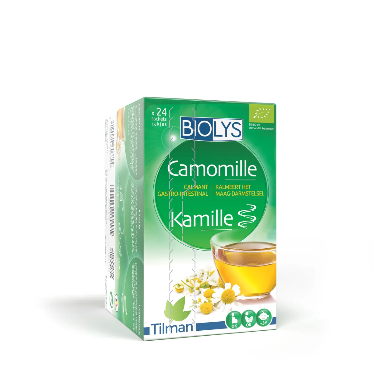 Biolys Kamillethee 24 Zakjes