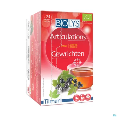 Biolys Zwarte Bes 24 Zakjes