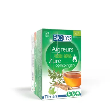 Biolys Curcuma Réglisse 24 Sachets