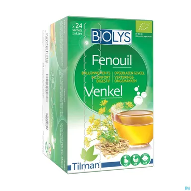 Biolys Venkelthee 24 Zakjes