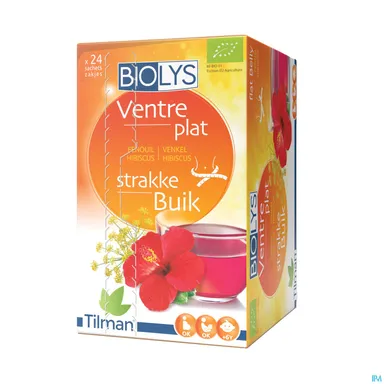 Biolys Venkel-hibiscusthee 24 Zakjes