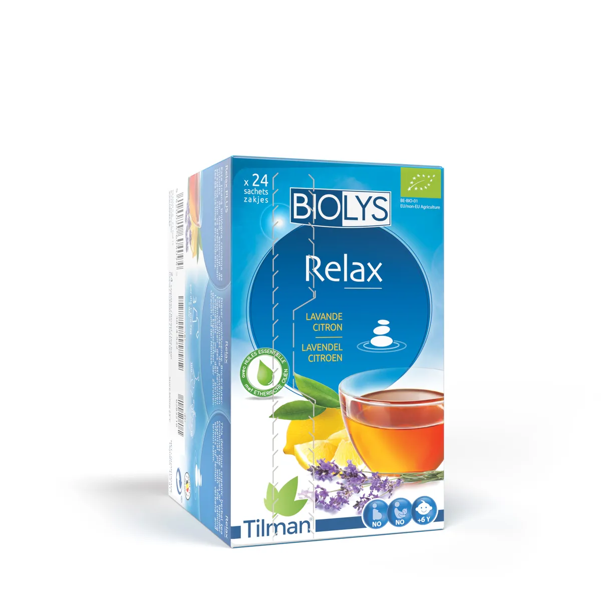 Biolys Lavande Citron 24 Sachets
