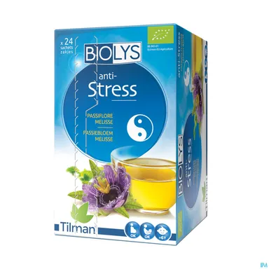 Biolys Passiebloem Melisse 24 Zakjes