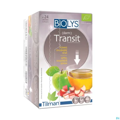 Biolys Appel Rabarber Seneplant 24 Zakjes