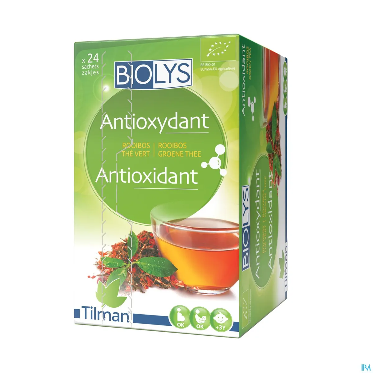 Biolys Rooibos Groene Thee 24 Zakjes