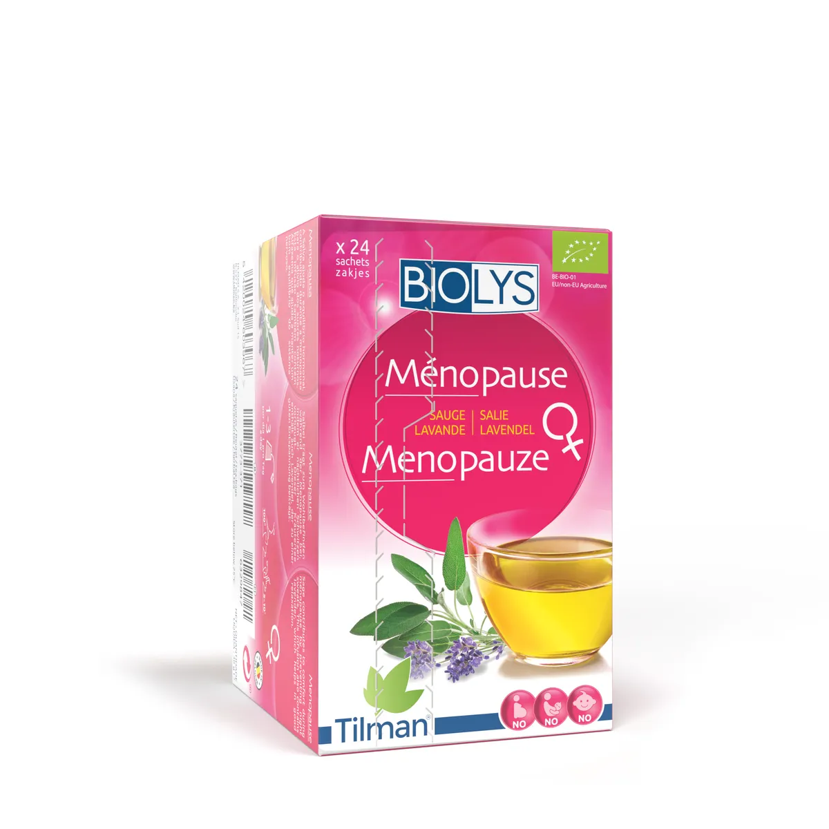 Biolys Sauge Lavande 24 Sachets