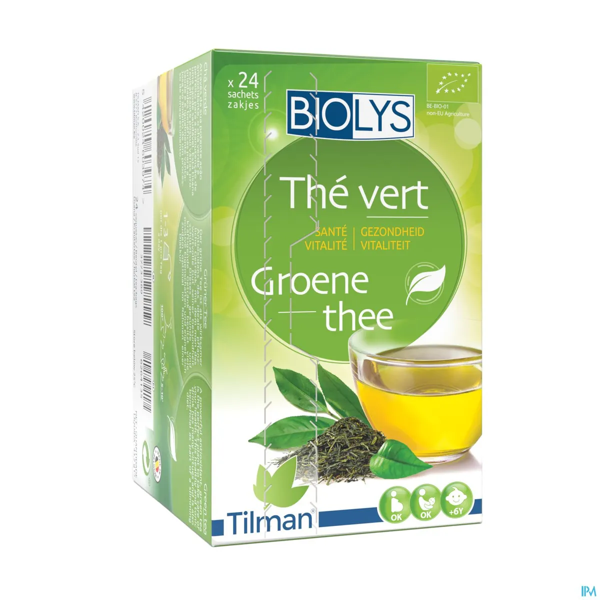 Biolys Groene Thee 24 Zakjes