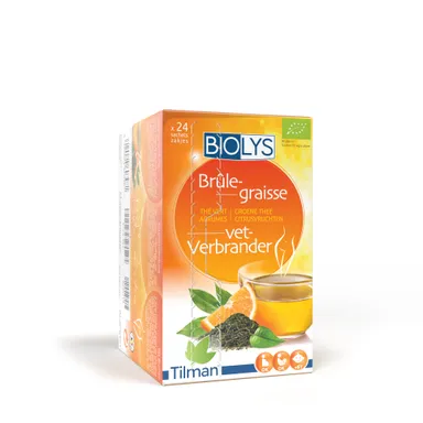Biolys Thé Vert Agrumes 24 Sachets