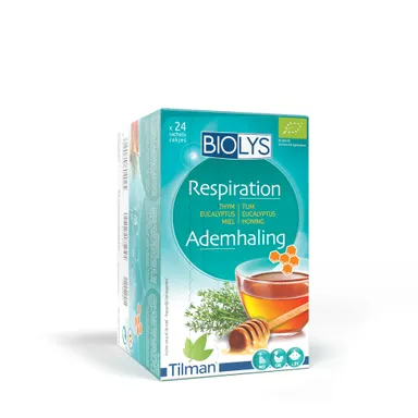 Biolys Thé Thym Eucalyptus Miel 24 Sachets