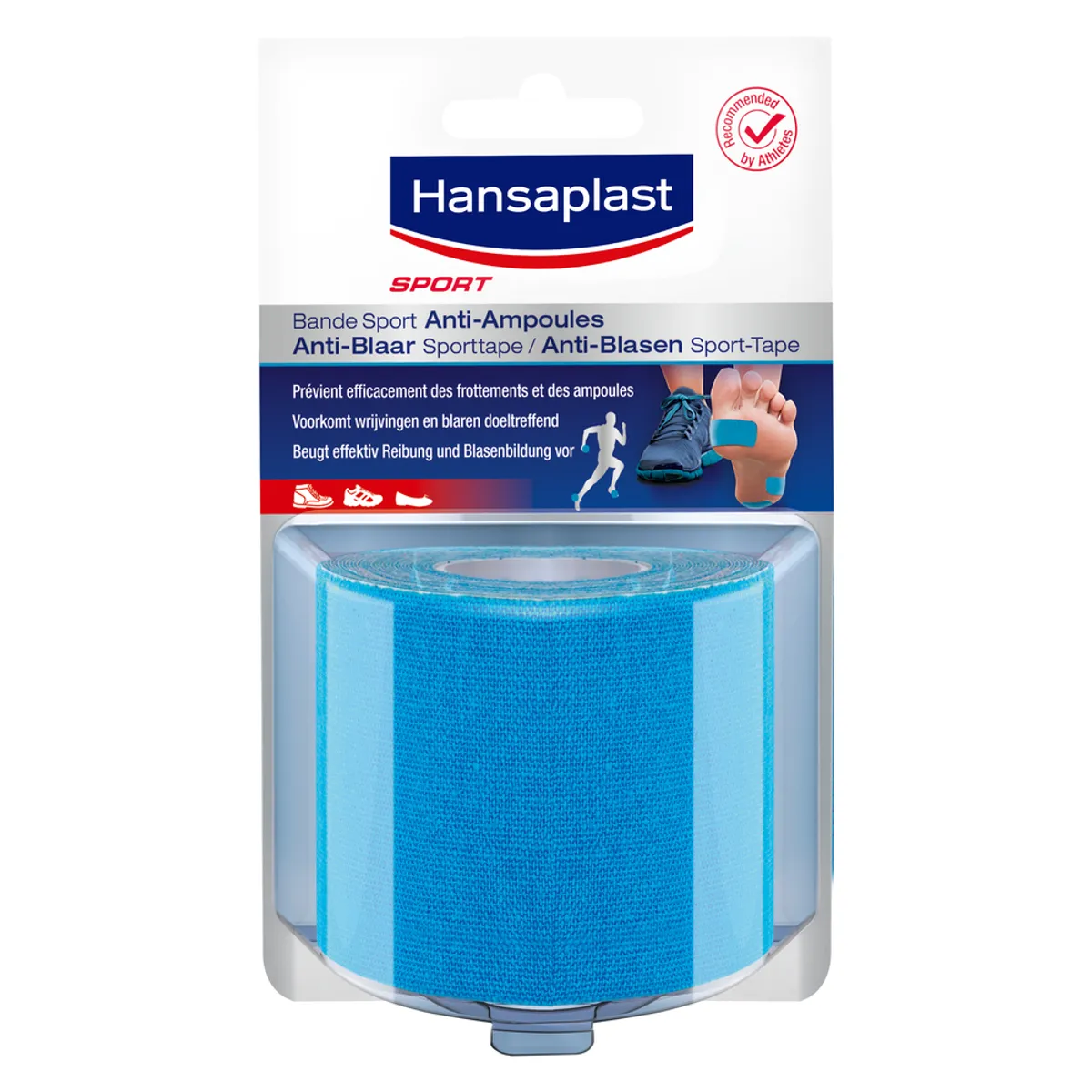 Hansaplast Bande Sport Anti-Ampoules 1 Pièce
