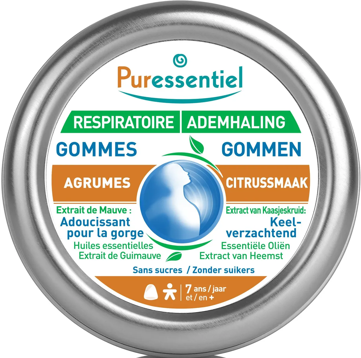 Puressentiel Respiratoire Gommes Agrumes 45gr